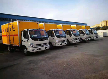 鸡东爆破器材运输车